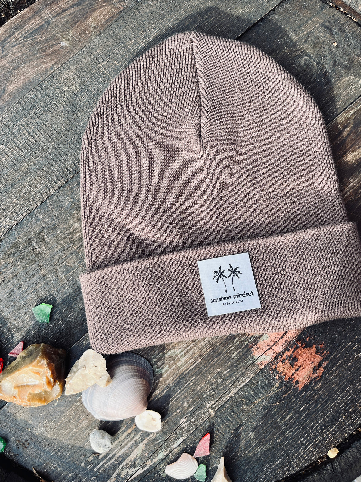 Unisex Rib Beanie aus 80 % Bio-Baumwolle – doppellagig