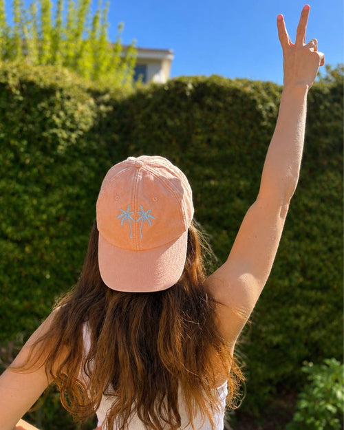 Cap unisex peach pfirsich 