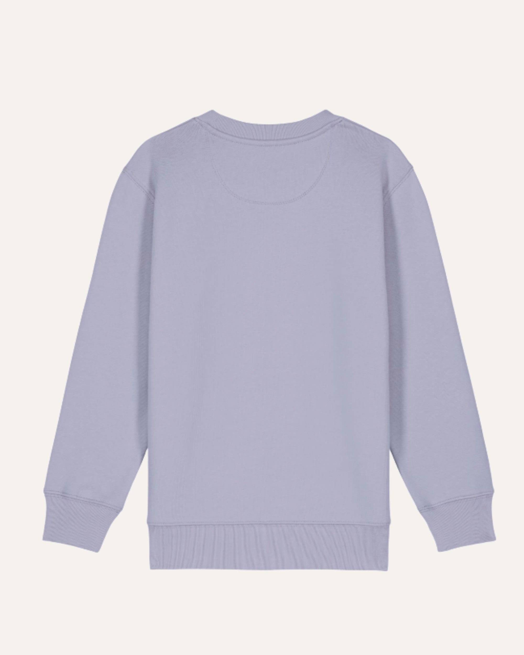 Kids Pullover Bio-Baumwolle Palmen white – nachhaltig