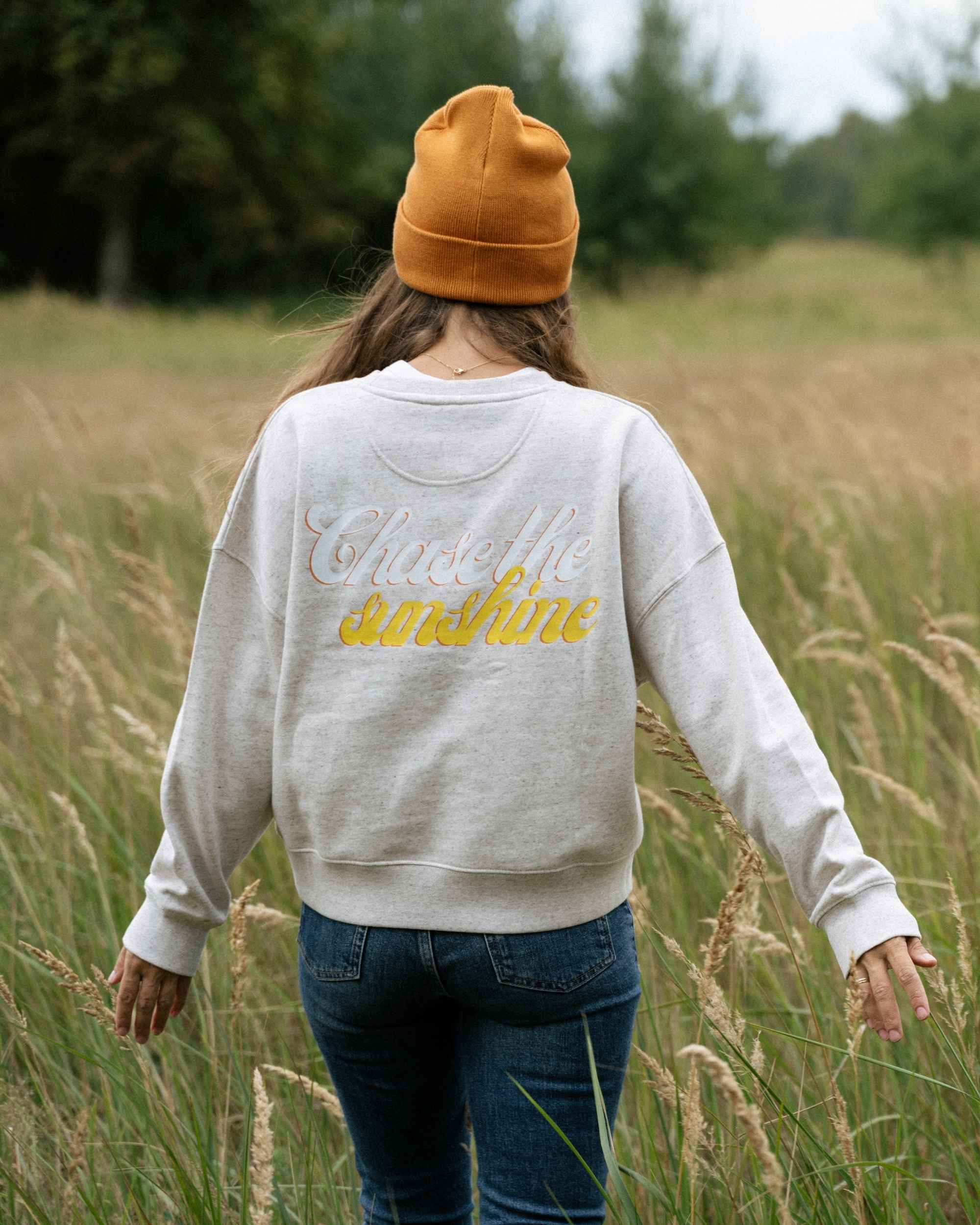 Chase the sunshine Lebensmotto outdoor camping