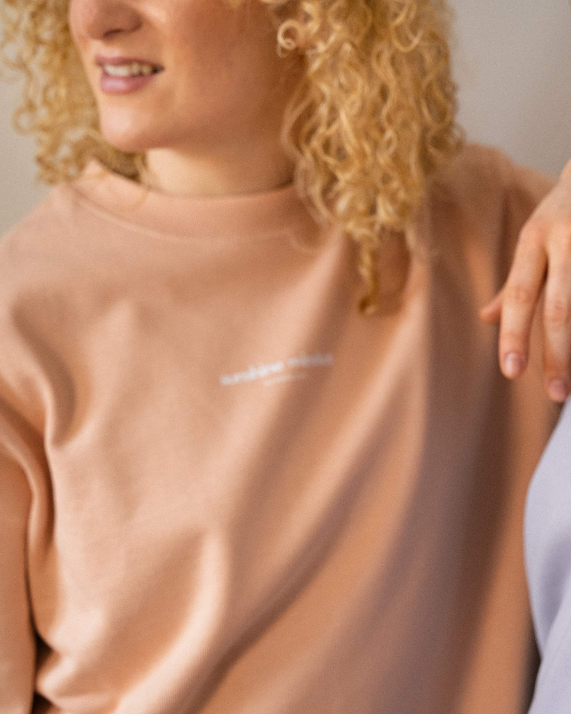 Verschwommenes Bild von vorne sunshine mindset