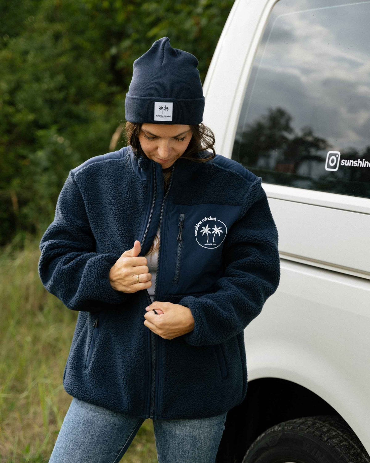 „The Teddy One“ – nachhaltige Unisex Teddyjacke