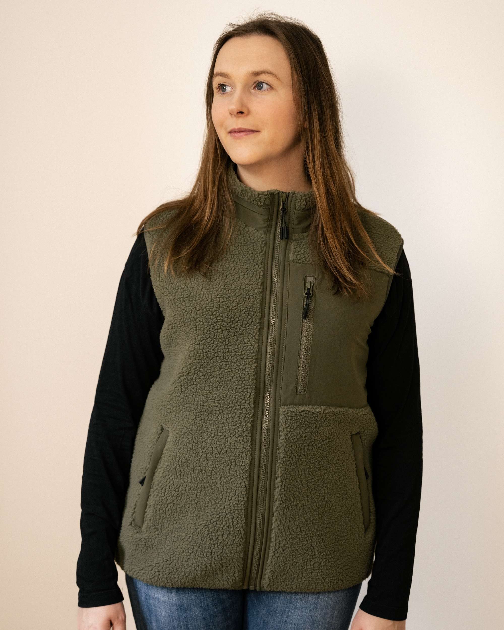 Weste "the cozy one" - Unisex Sherpa Weste