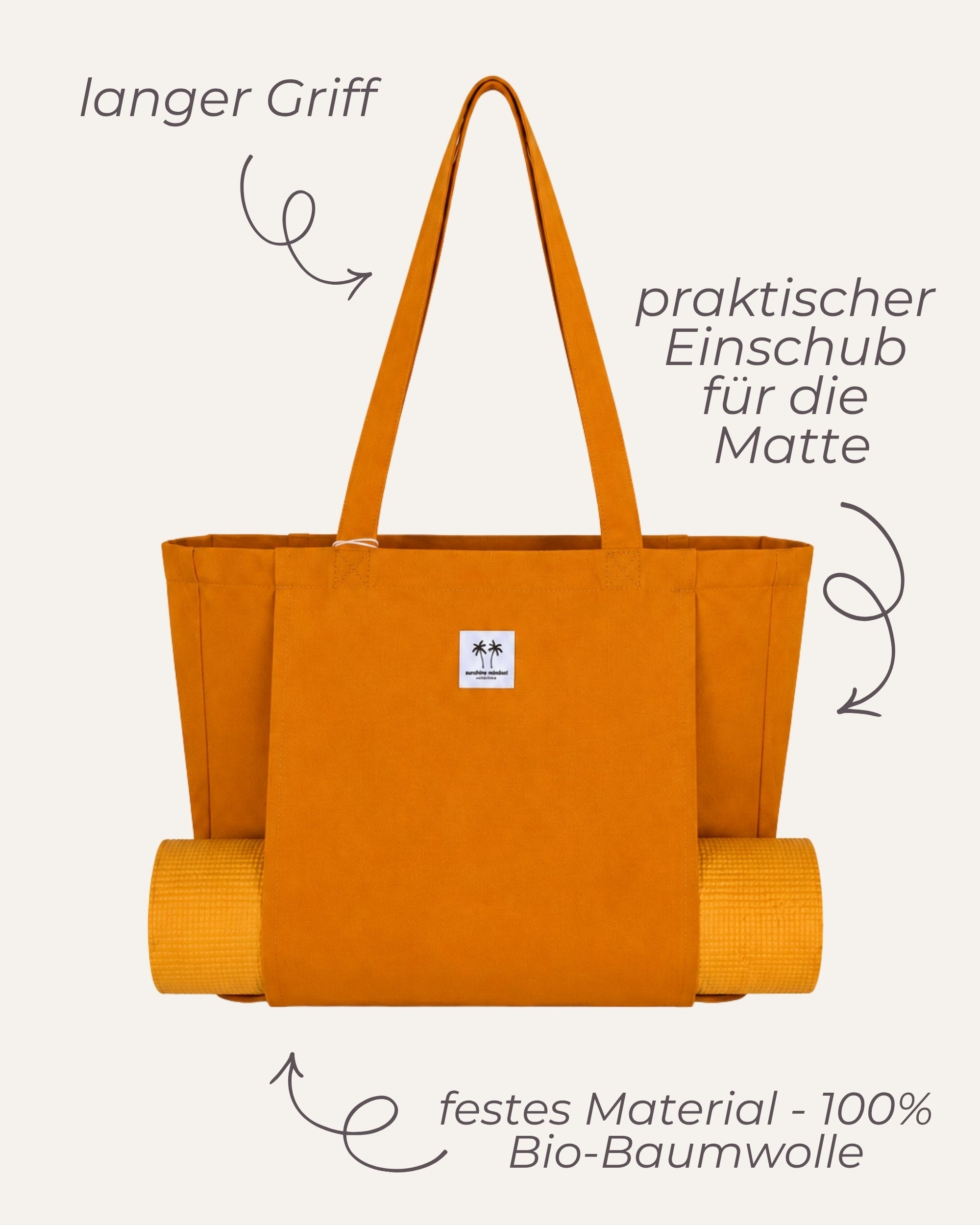 Yoga-Tasche - Go Yoga Bag nachhaltig